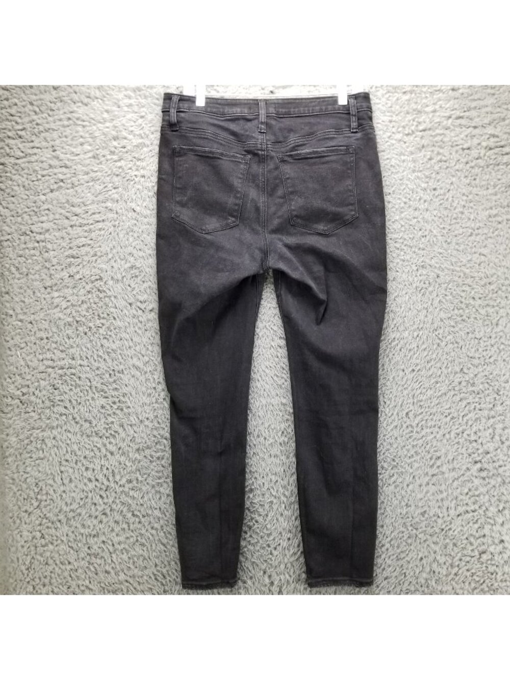 Silver Jeans Womens 31 Black High Note Skinny Stretch Denim *Read*